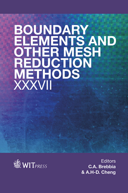 Boundary Elements and Other Mesh Reduction Methods XXXVII